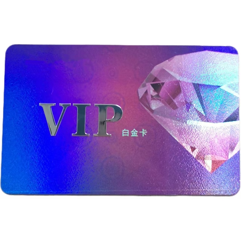 Luxury Plastic Club VIP Card Loyalty Card with QR Code