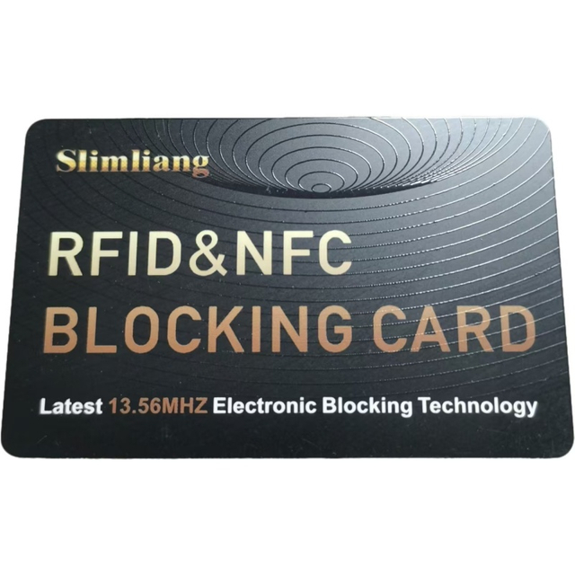 13.56Mhz RFID NFC Blocking Cards Passive Signals Shield Card