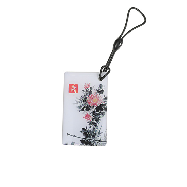 RFID Epoxy Tag Access Card Keychain