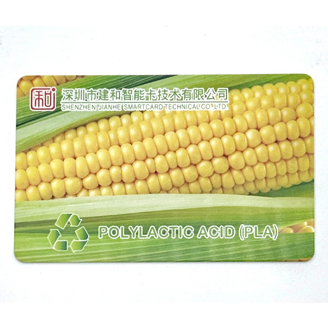 ECO-Friendly PLA Polylactic Acid Card RFID Card