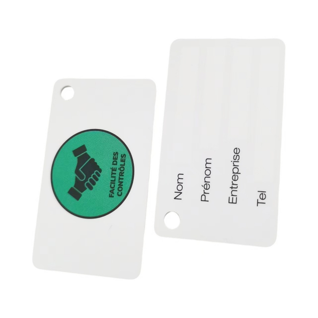 Non-Standard Shape Personalized PVC Card 60*35mm