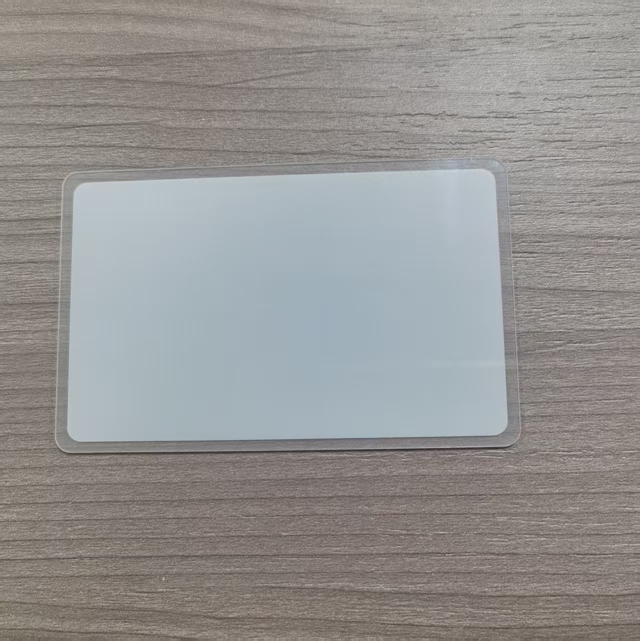 Polycarbonate Security ID Card Clear Window PC Transparent Card