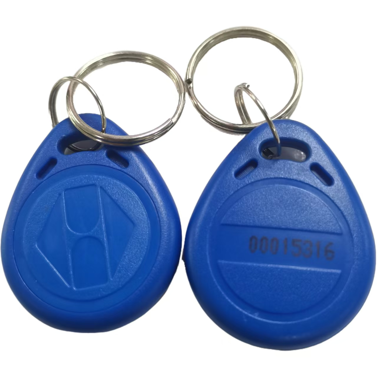 Blank Programmable NFC ABS Keyfob Tag Rewritable Key Fob for Access Control