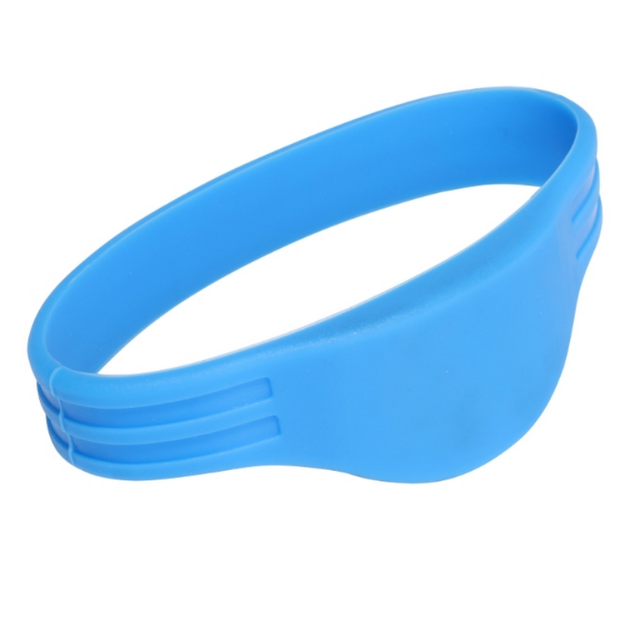 Custom Logo 13.56Mhz RFID NFC Silicone Wristband Bracelet for Swimming Pool Event Water Park