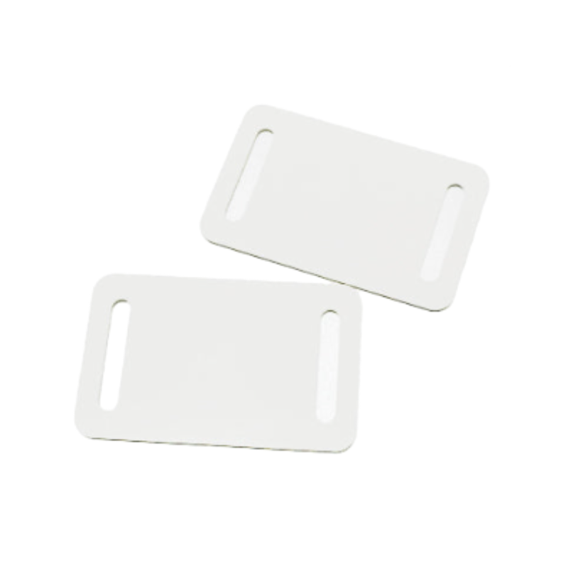 13.56mhz RFID Nfc Card 40*25 Mm Size for Preprint Blank PVC Wristband Card with Slots