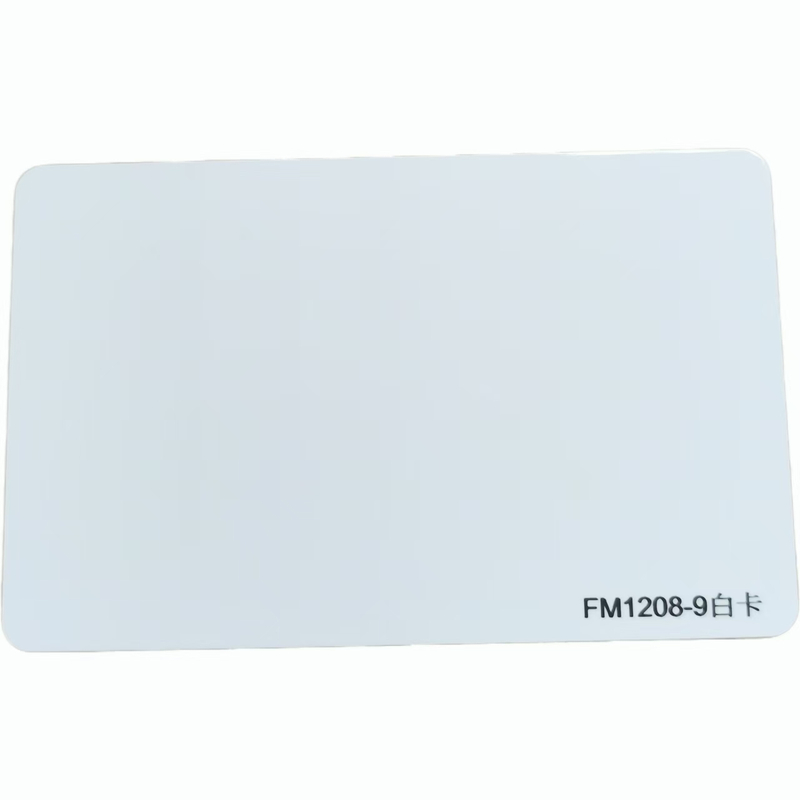 FM1208 Blank White Smart Card 8K Smart CPU Card