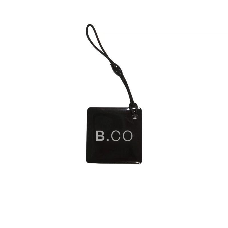 35*35mm NFC Epoxy Key Tags 13.56MHz PVC Card RFID Elevator Swipe Smart IC Epoxy Card