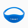 13.56MHZ RFID Silicone Wristband ISO14443A Customized Logo NFC Bracelet 