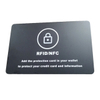 Anti-ID Theft RFID Blocking Security Guard Card