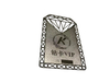 Custom Logo Hollow Out Frosted Metal Membership VIP Card