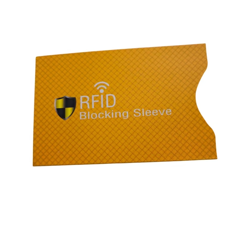Anti Theft RFID Blocking Card Sleeve ID Cards Holder Credit Card Protector