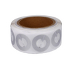 13,56 MHz Runde programmierbarer NFC Smart Sticker -Tag 25 -mm -Roll -Wet -Inlay -Tag