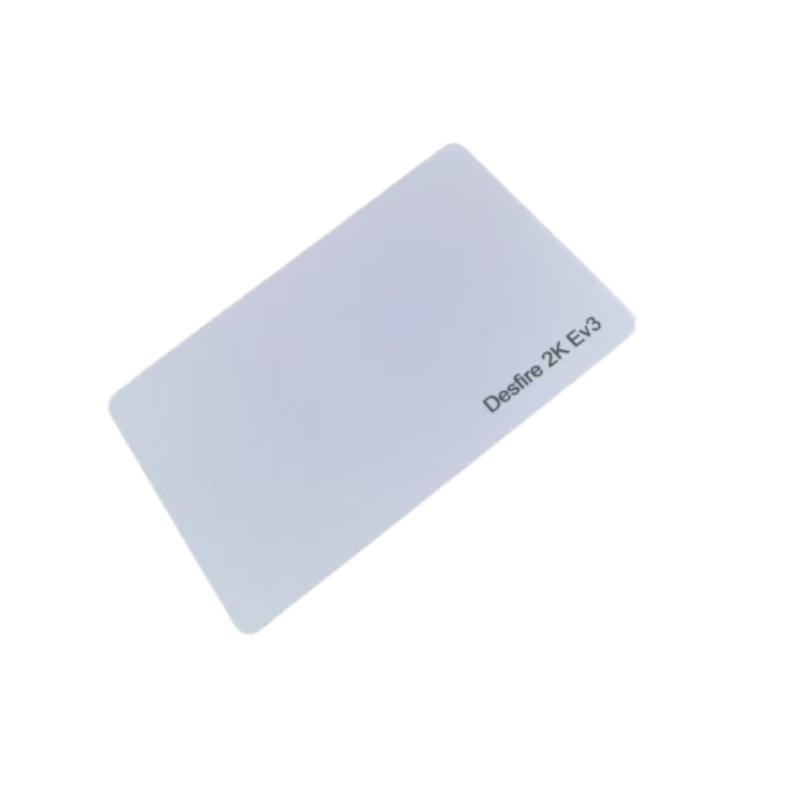 Desfire EV3 2K Blank White Card 13.56mhz RFID NFC Smart Card