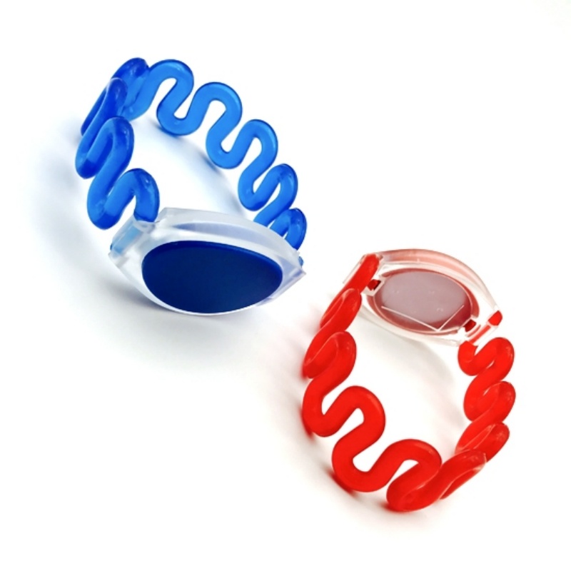 Custom Waterparks Tickets Rfid Wearable Silicone Wristband Waterproof Bracelet