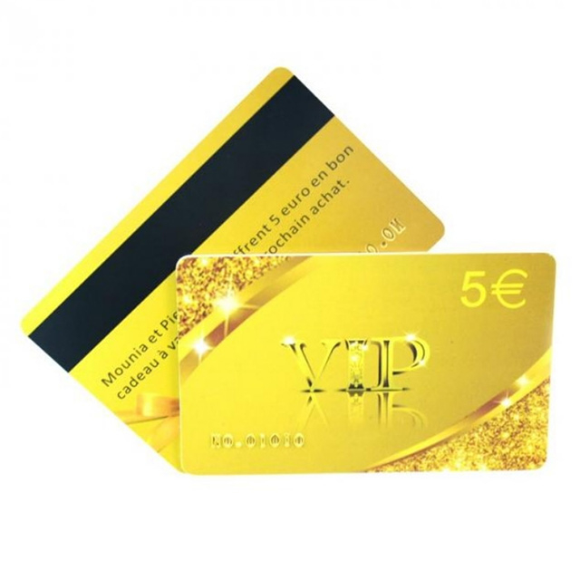 Magnetic Stripe Membership Loyalty Diamond VIP Card