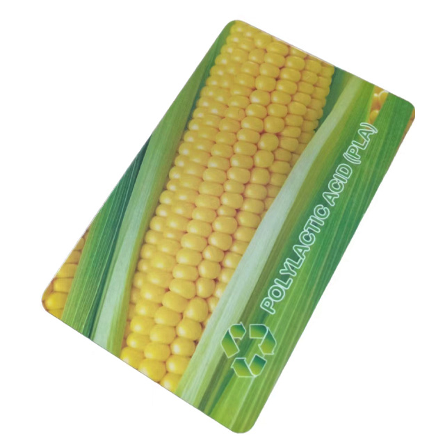 ECO-Friendly PLA Polylactic Acid Card RFID Card