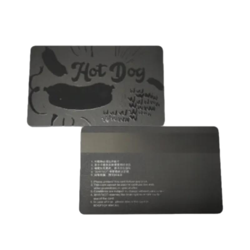 Spot UV Magnetic Stripe Loyalty VIP Membership Cards
