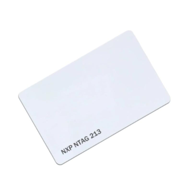 PVC White NFC -Karte NNTAG213 Blankkarte für NFC Digital Visitenkarte Tipp