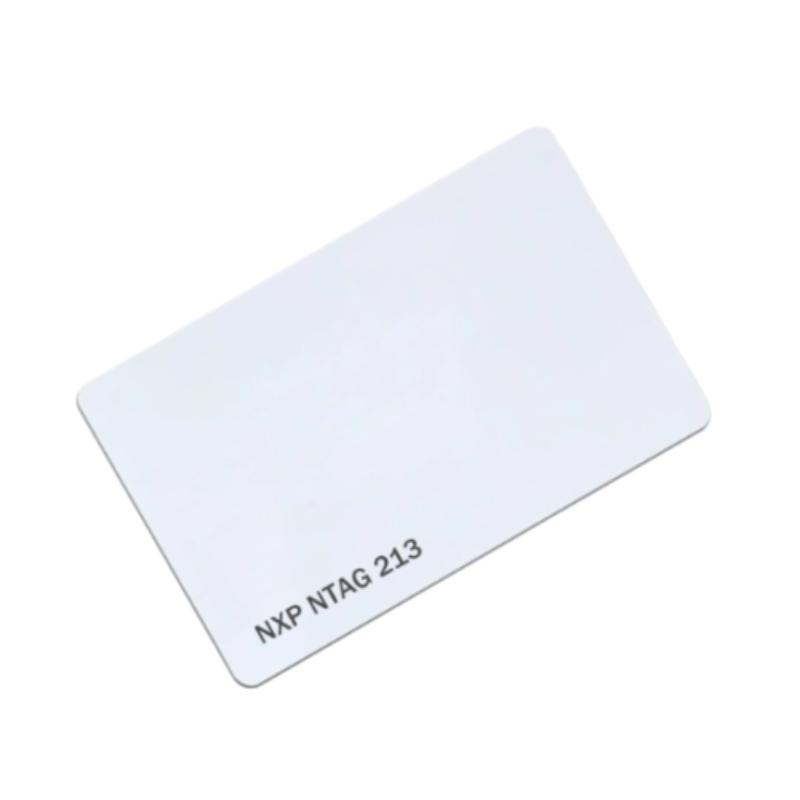 PVC White NFC -Karte NNTAG213 Blankkarte für NFC Digital Visitenkarte Tipp