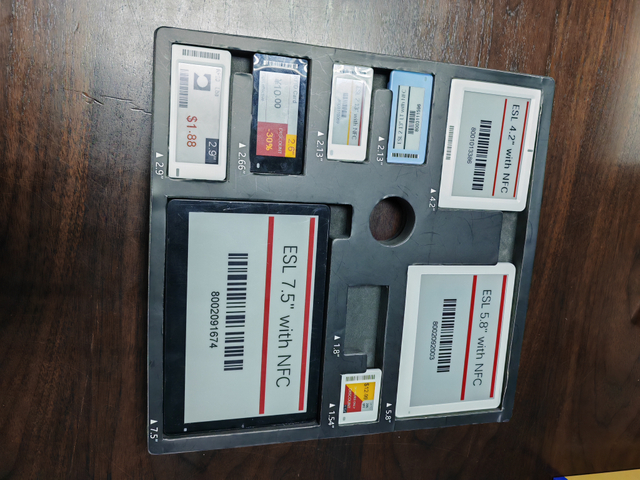 Digital Price Tag E-Ink Electronic Shelf Label (ESL) Demo Kit for Retail Supermarket