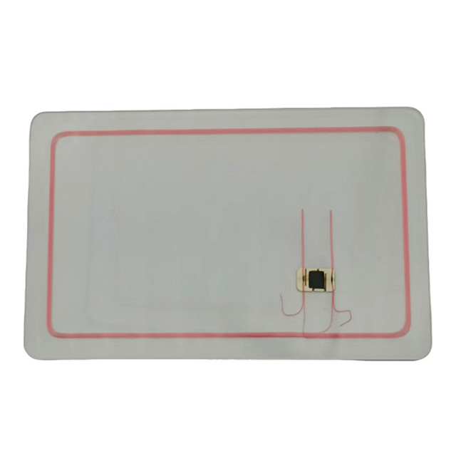 13.56MHz Transparent Clear F08 Chip RFID NFC Business Card