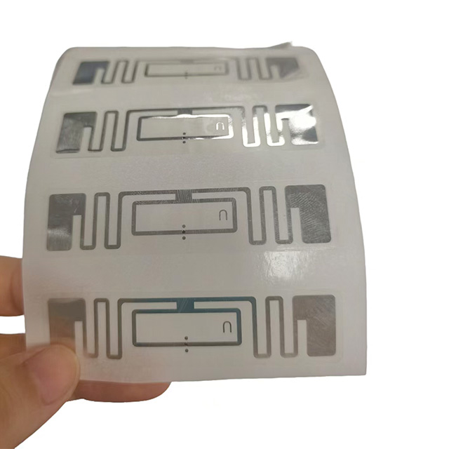 Passive ISO18000-6c Wet Inlay UHF RFID Tag Label