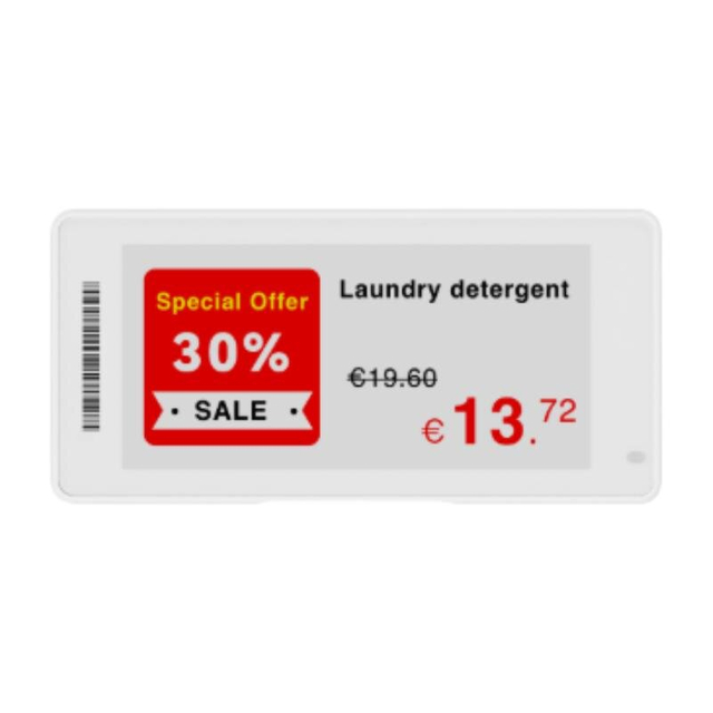 3.5inch e-ink screen wireless electronic price label for supermarket